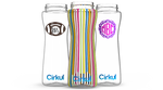Custom 22oz. Plastic Bottle & Comfort Grip Lid