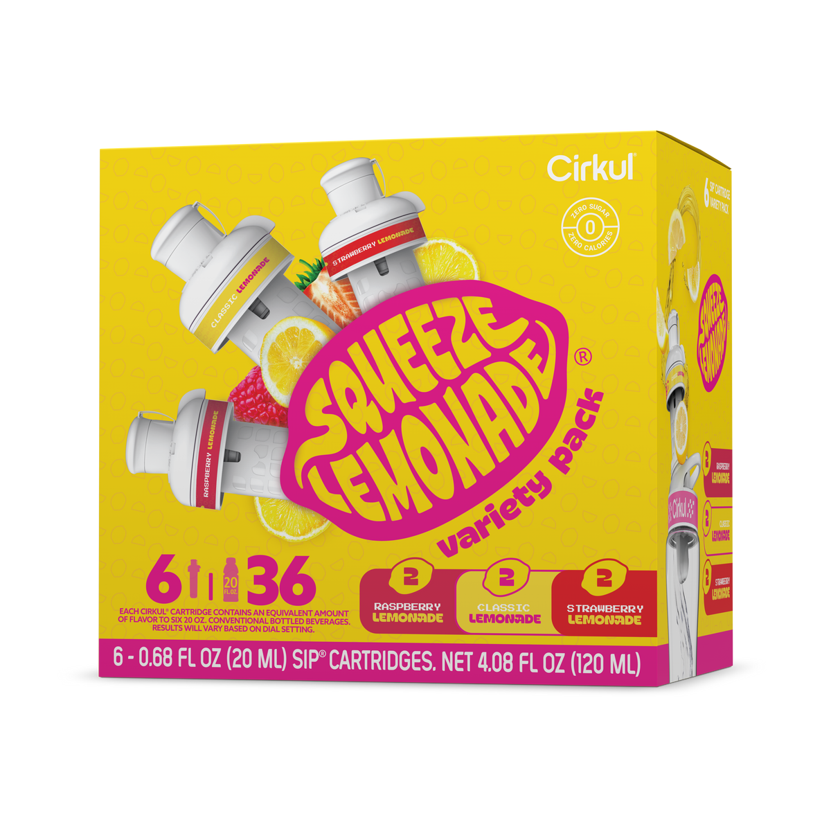 Squeeze Lemonade® 6-Pack Variety Pack