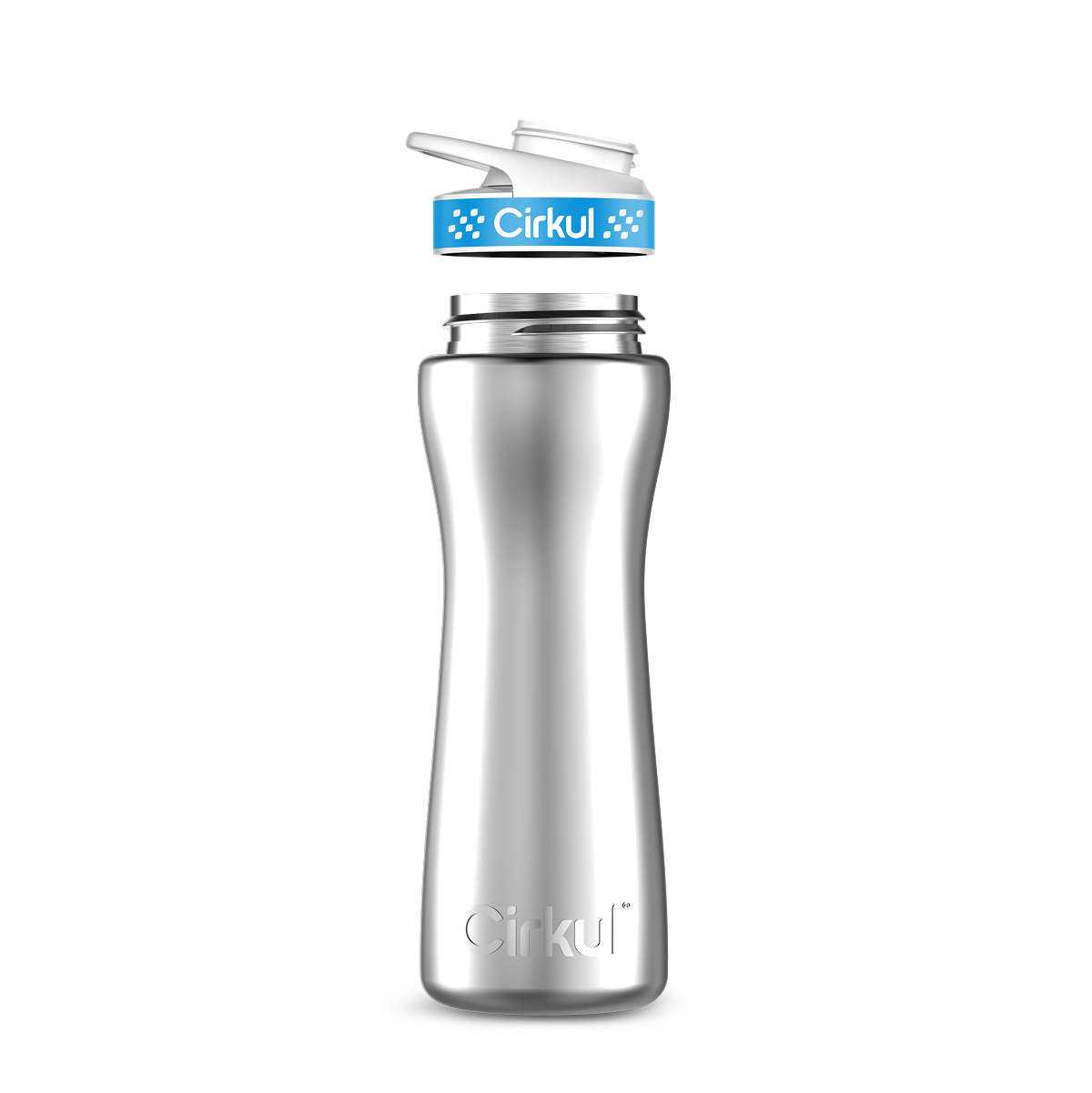 22oz. Stainless Steel Bottle & Comfort Grip Lid