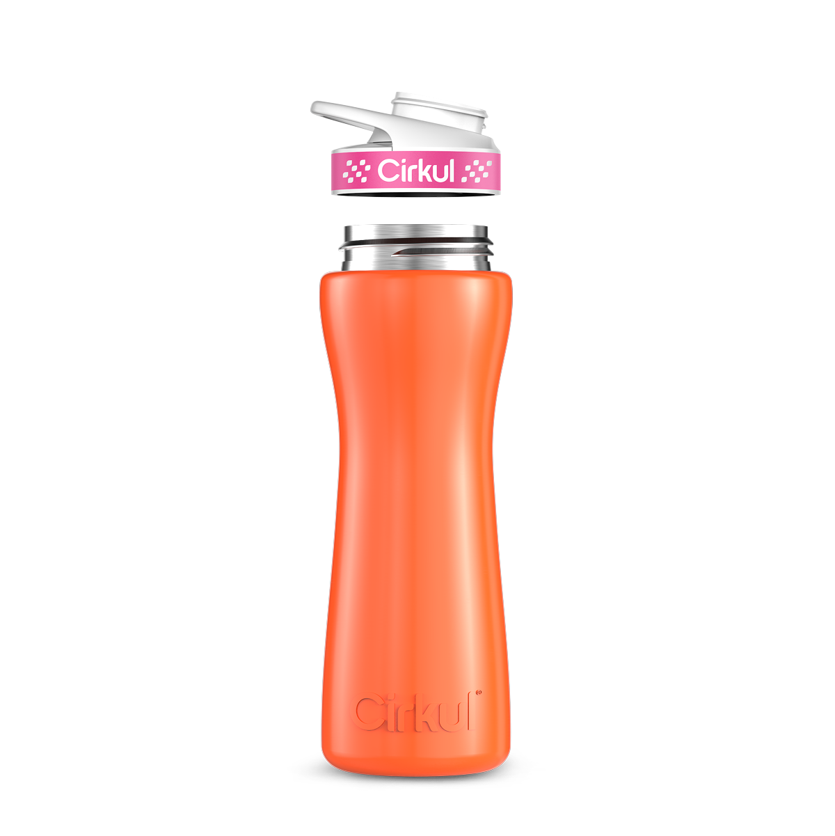 22oz. Stainless Steel Bottle & Comfort Grip Lid