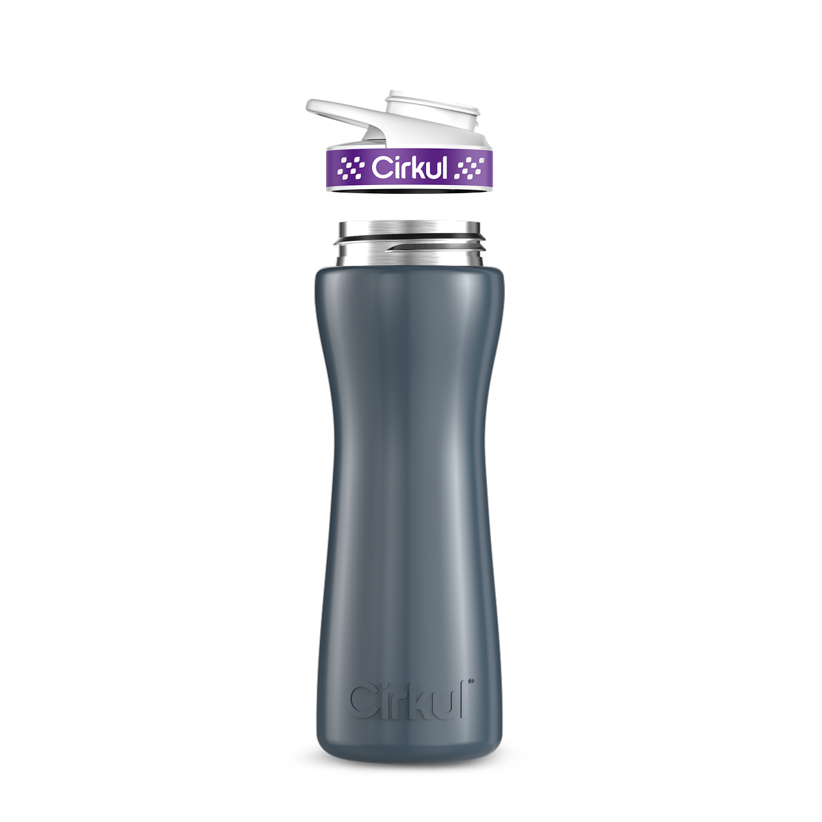 22oz. Stainless Steel Bottle & Comfort Grip Lid