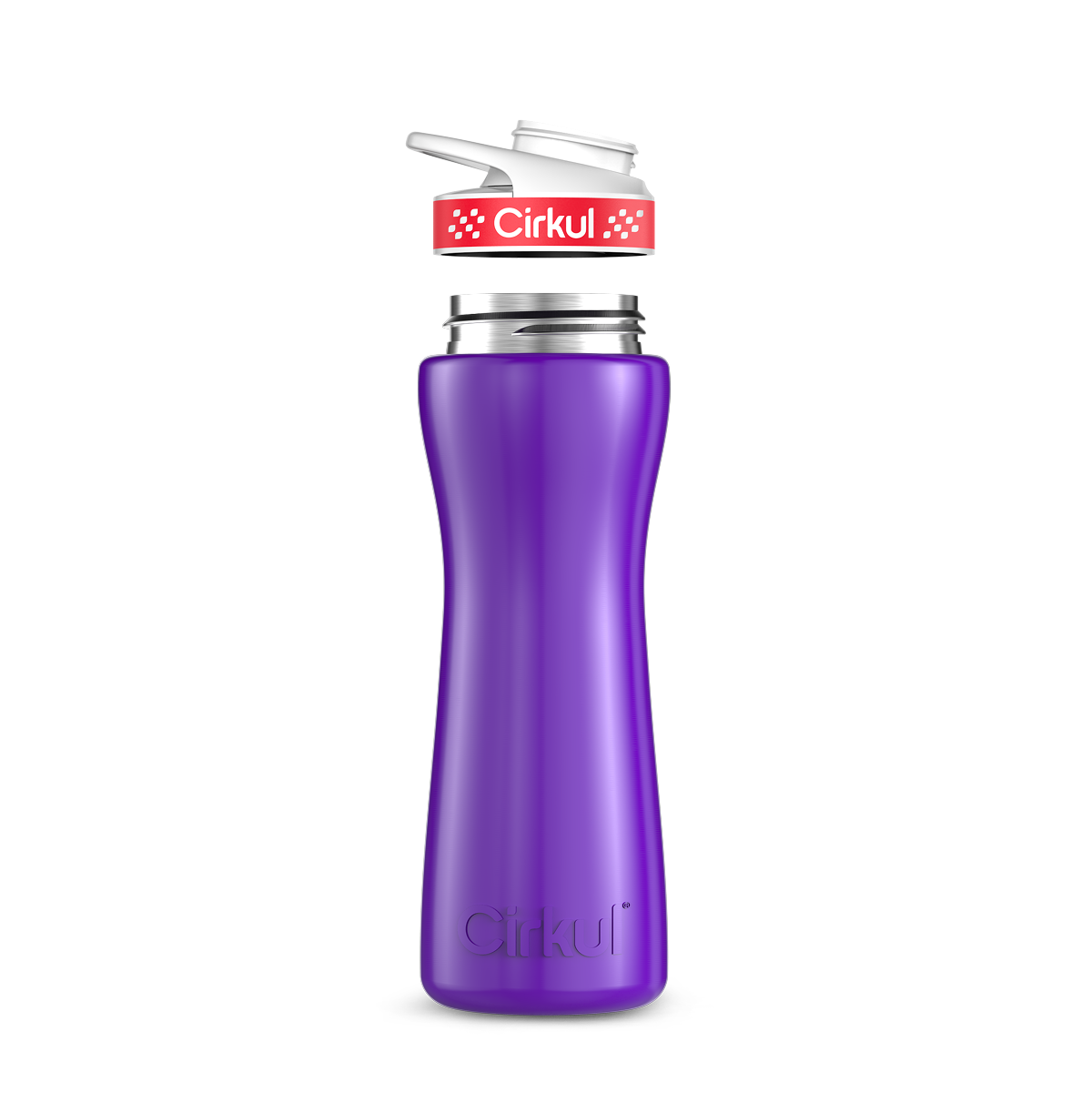 22oz. Stainless Steel Bottle & Comfort Grip Lid