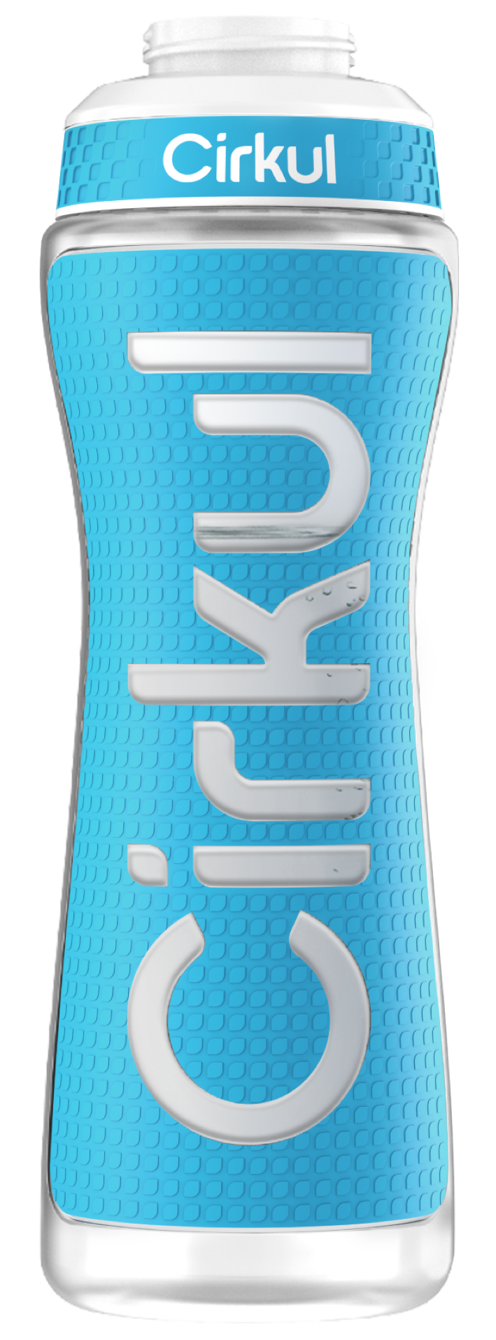 22oz. Grip Squeeze Plastic Bottle & Sport Lid