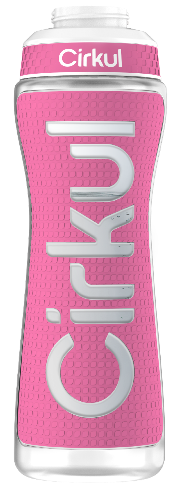 22oz. Grip Squeeze Plastic Bottle & Sport Lid